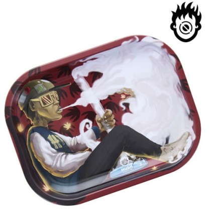 Plateau smoke bong 18 x 14 cm