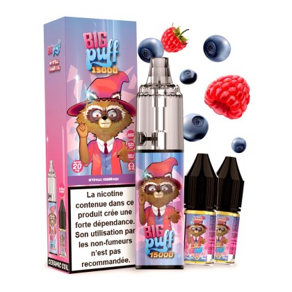 Big Puff 15K myrtille framboise 2% nicotine 