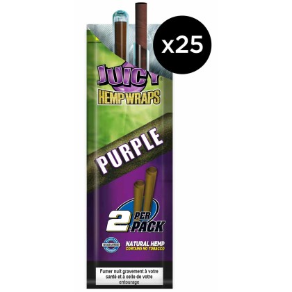 Blunt JUICY purple Bte 25