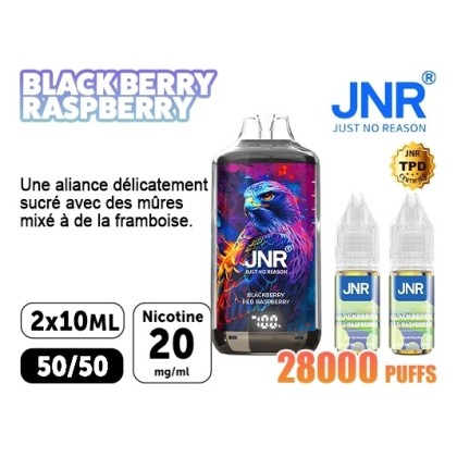 JNR Falcon X Blackberry Raspberry 28K 20 mg Bte 5