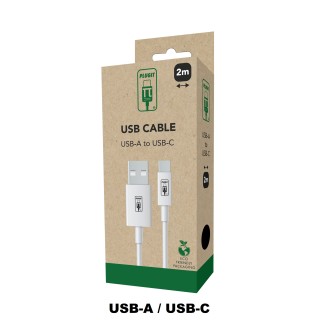 Cable 2 m USB-A to USB-C