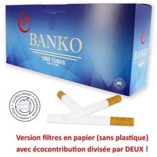 Tube BANKO 1000/10 papier