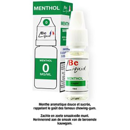 Liquide Menthol - Flacon de 10 ml