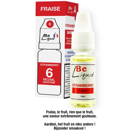 Liquide Strawberry - Flacon de 10 ml
