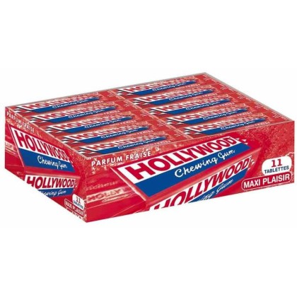 HOLLYWOOD Tablette fraise Bte de 20 