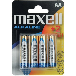 MAXELL LR06/4+2 gratuites