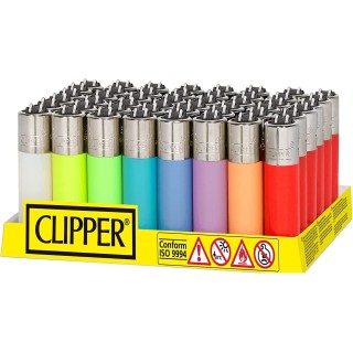 Briquet CLIPPER mini  pierre Bte 48