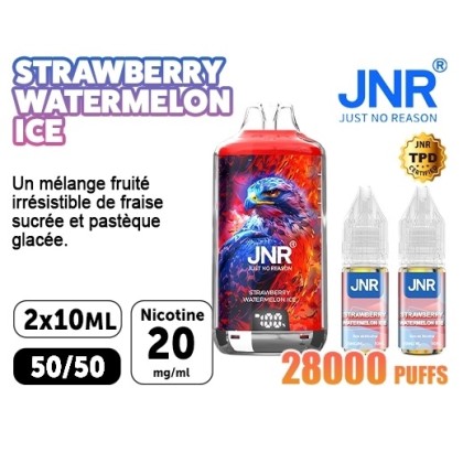 JNR Falcon X Strawberry Watermelon Ice 28K 20 mg Bte 5