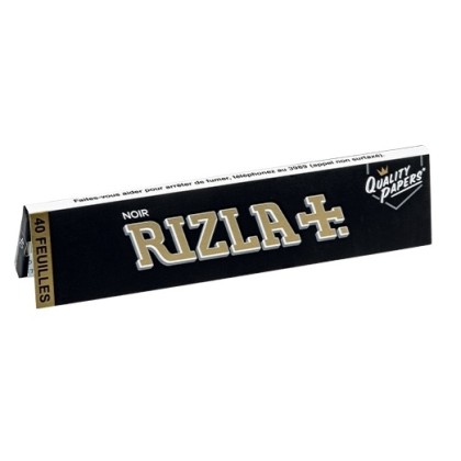 RIZLA slim noir Bte 50