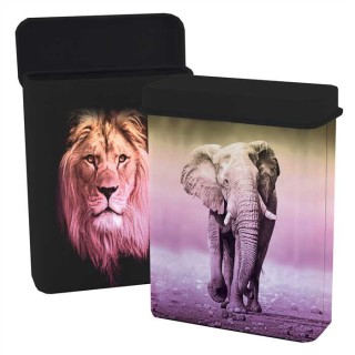 Boite à cigarettes animaux sauvages x12