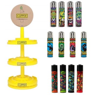 Briquet CLIPPER Grand Pierre Lynx Skull Monster X 144