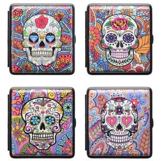 Etui à cigarette skull la caterina x 6