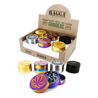Grinder RAGGA leaf 42 mm 3 parties
