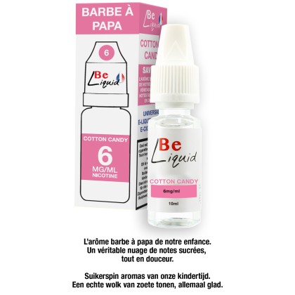 BELIQUID Barbe à Papa 6 mg - 10 ml