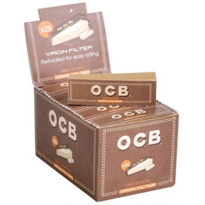 Filtre carton virgin OCB Bte 25