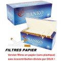 Tube BANKO 250/40 papier
